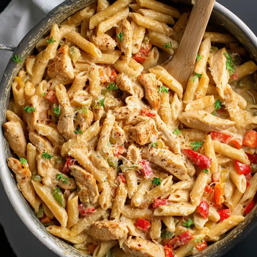 One-Pot Creamy Cajun Chicken Pasta: Bold Flavor in 30 Mins
